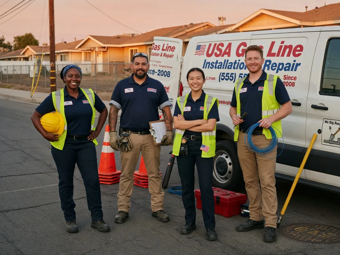 Gas Line Installation company in Otway, OH